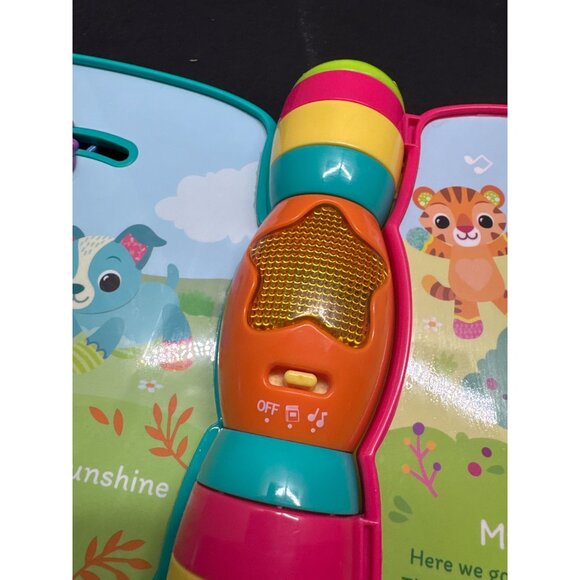 Vtech Animal Rhymes Music Book Interactive Learning Toy With Lights & Sounds - Picture 3 of 7